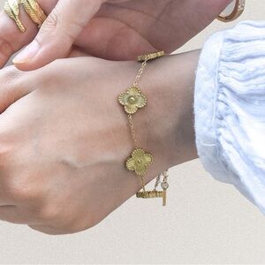 Four Leaf Clover Bracelet